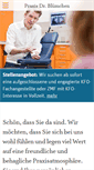 Mobile Screenshot of dr-bluemchen.de